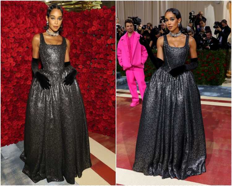 Laura Harrier và NTK Victor Glemaud diện trang phục của H&M đến Met Gala Victor-Glemaud-02
