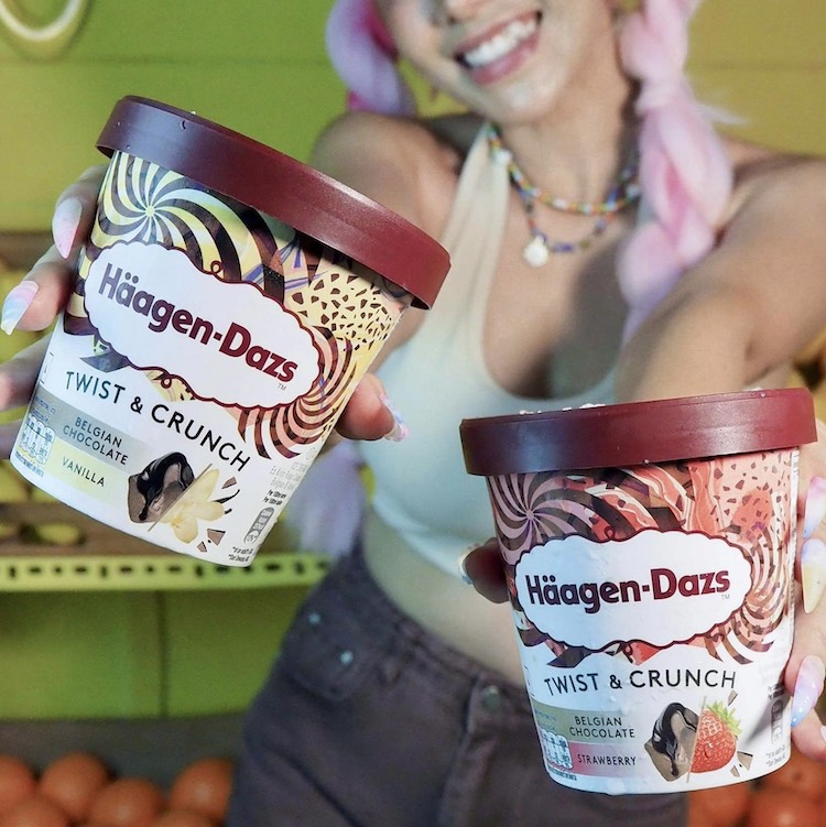 Đón hè rực rỡ cùng bộ sưu tập kem mới Twist & Crunch của Häagen-Dazs Twist & Crunch