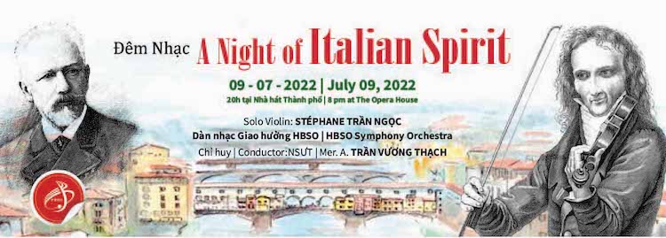 Nghe nghệ sĩ violin Stéphane Trần Ngọc độc tấu trong Đêm nhạc Italian Spirit dem-nhac-Italian-Spirit