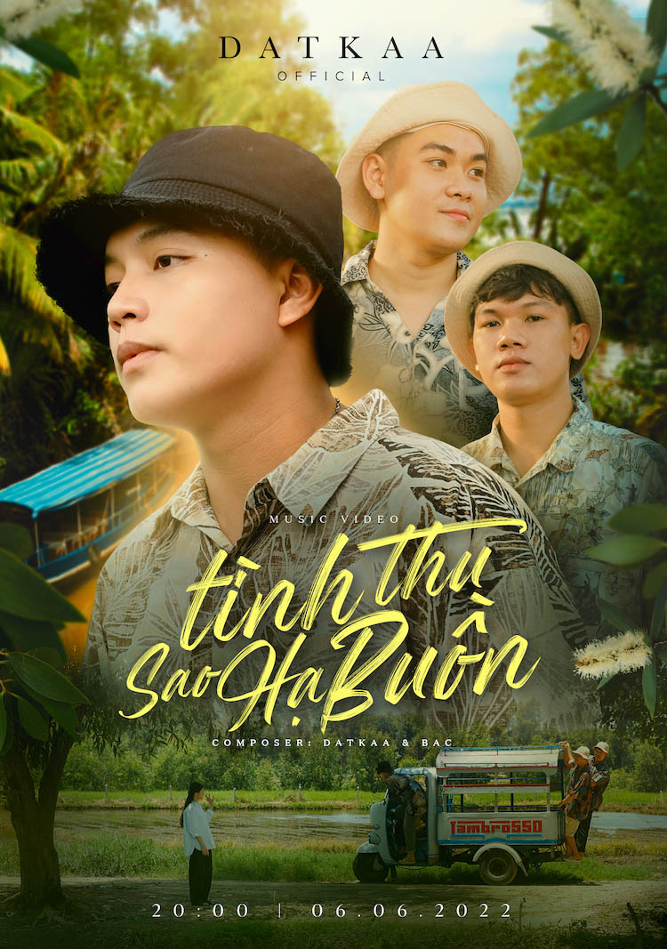 Vừa comeback, MV Tình Thu Sao Hạ Buồn của DatKaa liền lọt top trending YouTube MV Tình Thu Sao Hạ Buồn