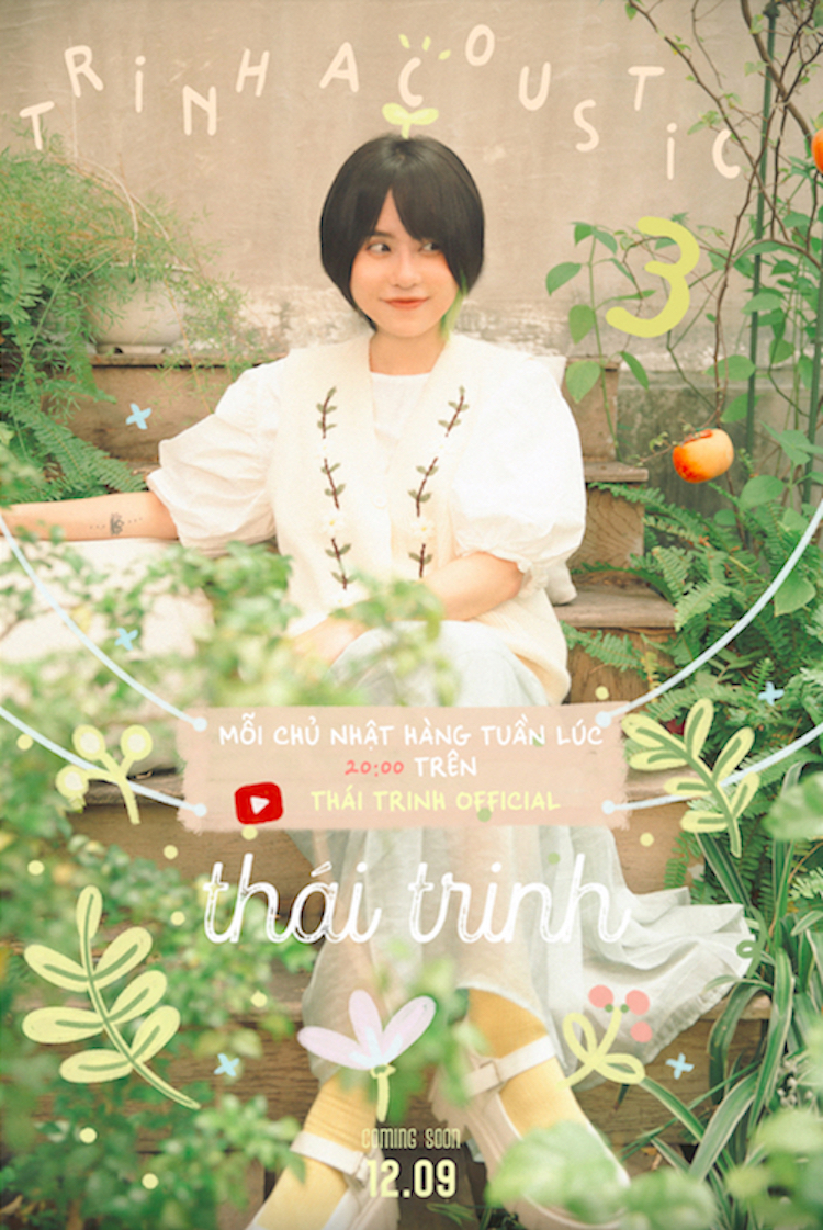Thái Trinh trong trẻo ra mắt Trinh Acoustic 03 Trinh Acoustic 03