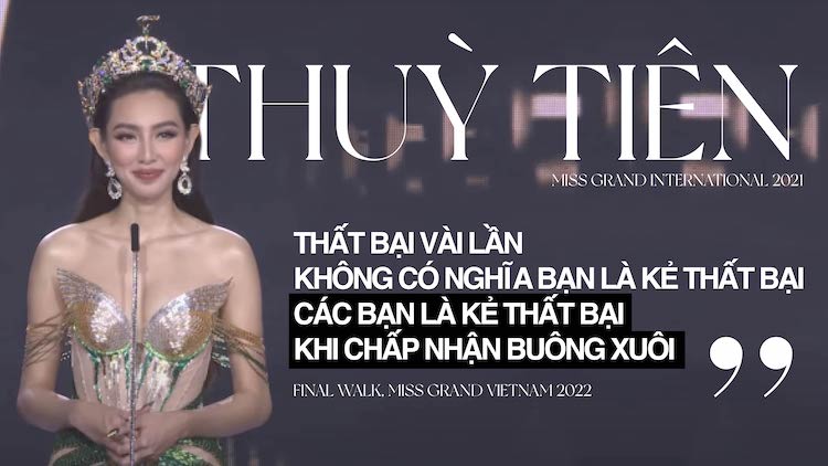 Giải mã những câu nói gây bão trong bài phát biểu của Nguyễn Thúc Thùy Tiên tại Miss Grand Vietnam 2022 Nguyen-thuc-thuy-tien-02