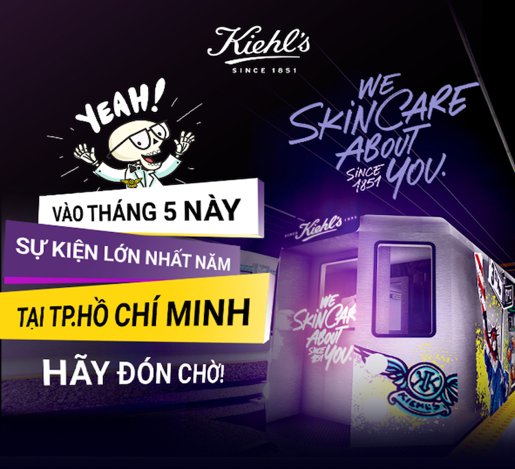 Kiehl’s New York City Subway – Chuyến tàu điện ngầm New York đến TP. Hồ Chí Minh tháng 5 này chuyen-tau-dien-ngam-08