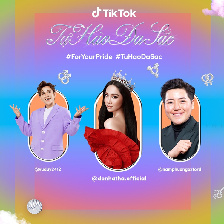 TikTok khởi động chiến dịch #ForYourPride - #TuHaoDaSac toàn cầu #TuHaoDaSac