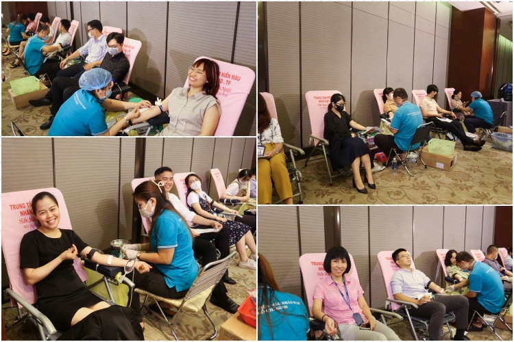 Đội ngũ nhân viên LOTTE Sài Gòn hưởng ứng hoạt động hiến máu nhân đạo "LOTTE – THE SAME HEARTBEAT" Lotte-hien-mau-nhan-dao-05