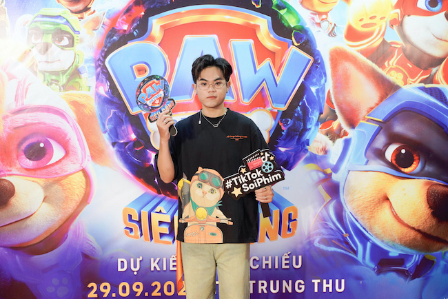 Các gia đình sao Việt háo hức đón Trung Thu với biệt đội cún cưng của Paw Patrol: Phim siêu đẳng Paw Patrol phim sieu dang Dien vien Quang Anh