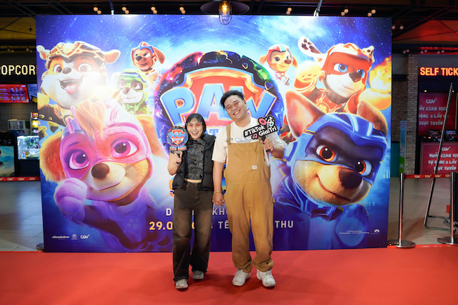 Các gia đình sao Việt háo hức đón Trung Thu với biệt đội cún cưng của Paw Patrol: Phim siêu đẳng Paw Patrol: Phim siêu đẳng