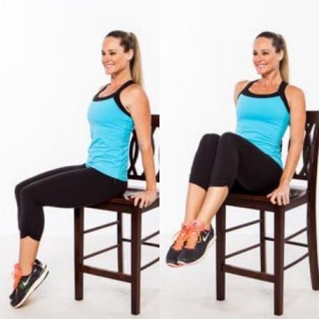 7 bài tập với ghế giúp giảm mỡ bụng hiệu quả