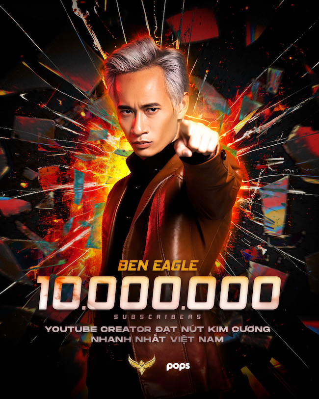 Ben Eagle: Youtube creator đạt Nút Kim Cương nhanh nhất tại Việt Nam Ben-Eagle-01