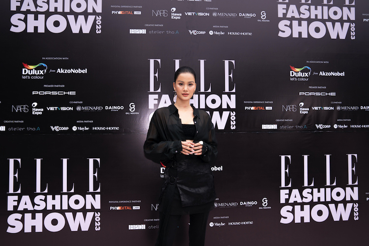 Dàn Hoa hậu, Á hậu đổ bộ thảm đỏ ELLE Fashion Show 2023 Tham-do-ELLE-Fashion-Show-2023-a-hau-huong-ly