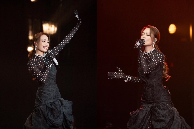 Diva châu Á Dung Tổ Nhi và Leyla Milani, vợ triệu phú Mỹ diện thiết kế của Đỗ Mạnh Cường Dung-to-nhi-01