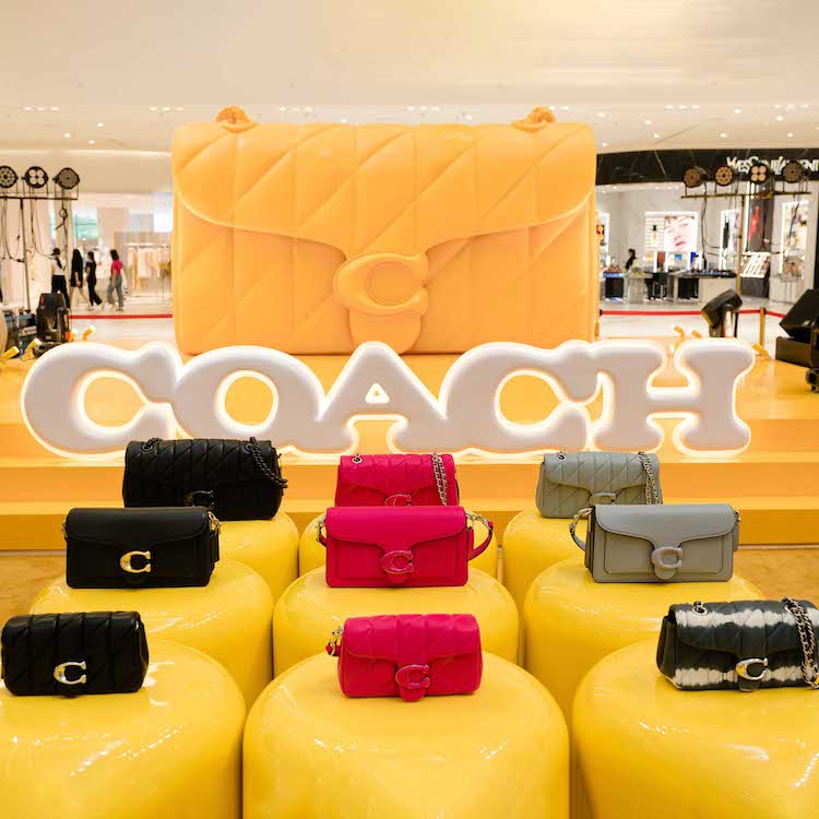 Coach Tabby Pop up Activatio 2024 14