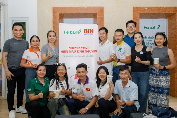 Herbalife Việt Nam tổ chức Ngày Hiến Máu Tình Nguyện Thường Niên lần thứ 7 Herbalife