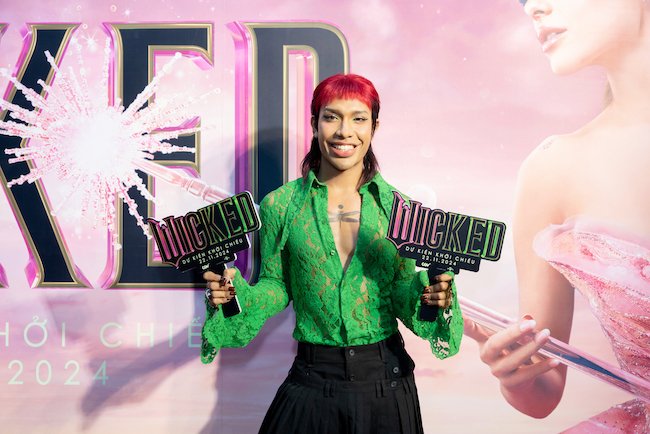 Đại hội phù thủy: Dàn sao Việt đổ bộ thảm đỏ phim Wicked tham do Wicked ca si Jackie Njine