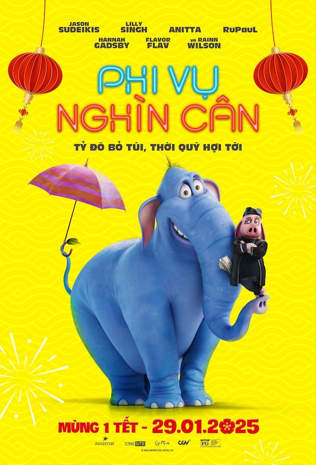 Phi vụ nghìn cân – bộ phim phiêu lưu hài hước, ý nghĩa dành cho gia đình Tết này phi-vu-nghin-can-1