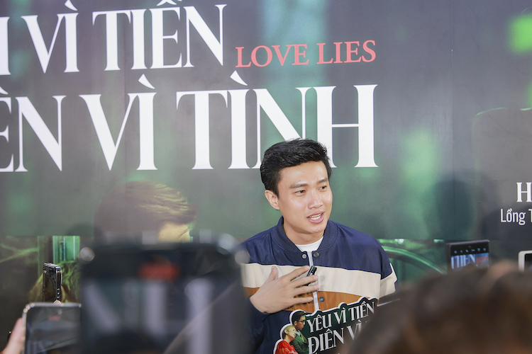 Quốc Trường và dàn sao Việt ra mắt phim Love lies: Yêu vì tiền điên vì tình Love-Lies-quoc-truong-2