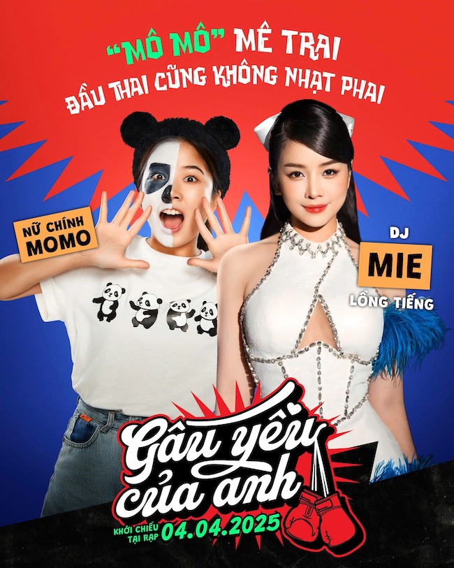 DJ Mie bất ngờ lồng tiếng phim hài Thái Gấu yêu của anh gau-yeu-cua-anh-05