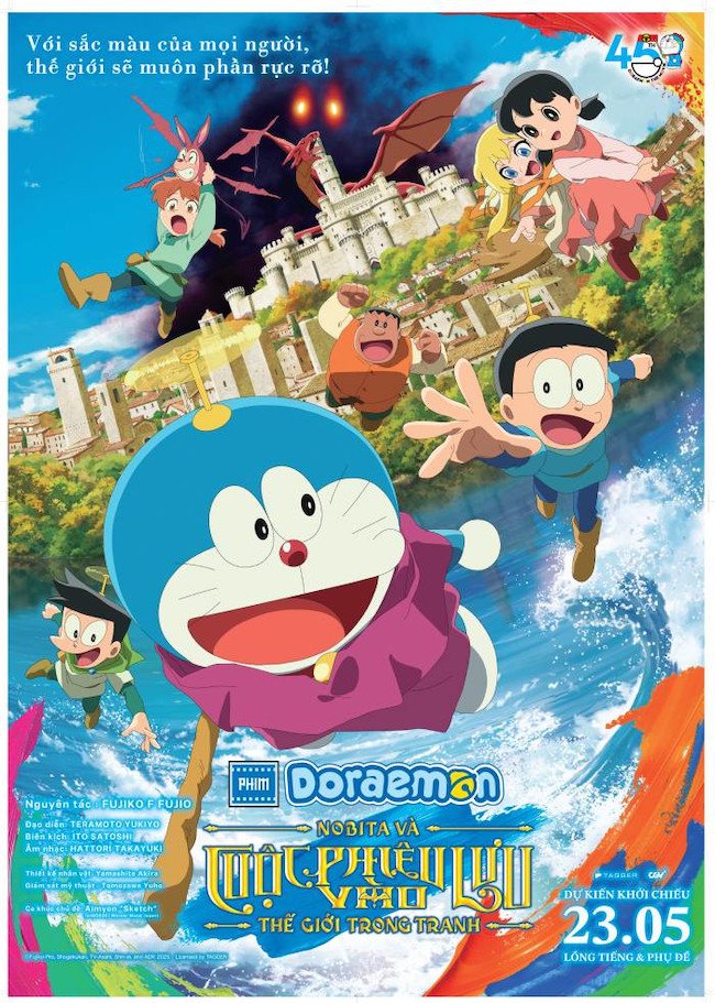 Top phim chiếu rạp tháng 5-2025 không thể bỏ lỡ! phim-chieu-rap-thang-5-2025-DORAEMON