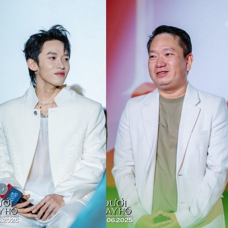 Karen Nguyễn bật khóc tại showcase Dưới đáy hồ showcase duoi day ho 03