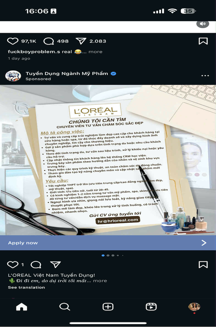 L’Oréal Việt Nam cảnh báo tuyển dụng giả mạo Canh-bao-lua-dao-tuyen-dung-01