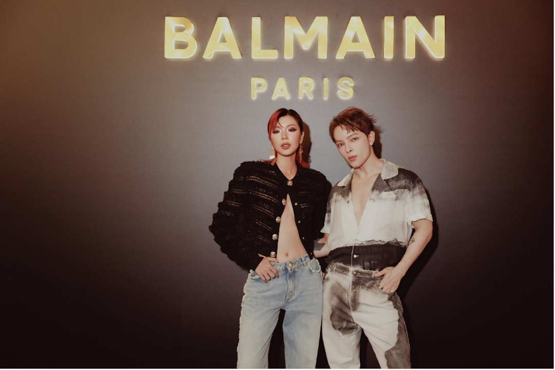 Balmain – Vẻ đẹp Parisian chạm ngõ Sài Gòn, chính thức hiện diện tại Việt Nam 10. Balmain dong anh quynh kelbin