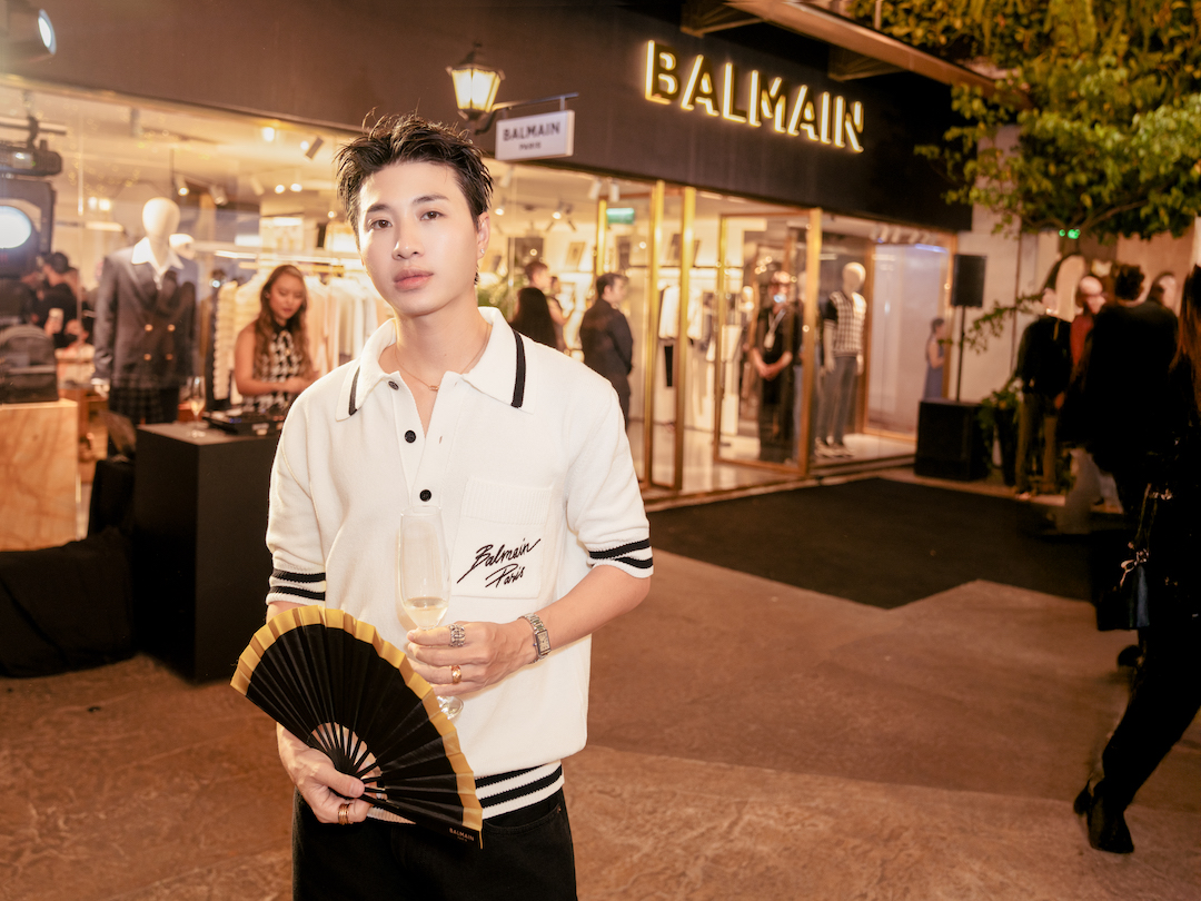 Balmain – Vẻ đẹp Parisian chạm ngõ Sài Gòn, chính thức hiện diện tại Việt Nam 13. Balmain Pham Bao Luan