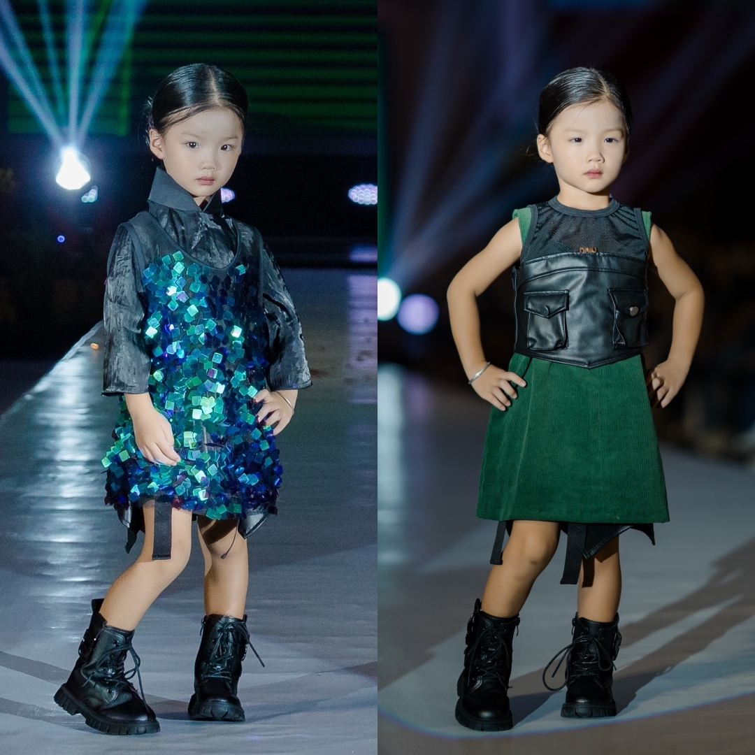 Dàn mẫu nhí Vương Ly Kid Academy khuấy động sân khấu ước mơ 2025 5.Into the Jungle minhanh minhthu