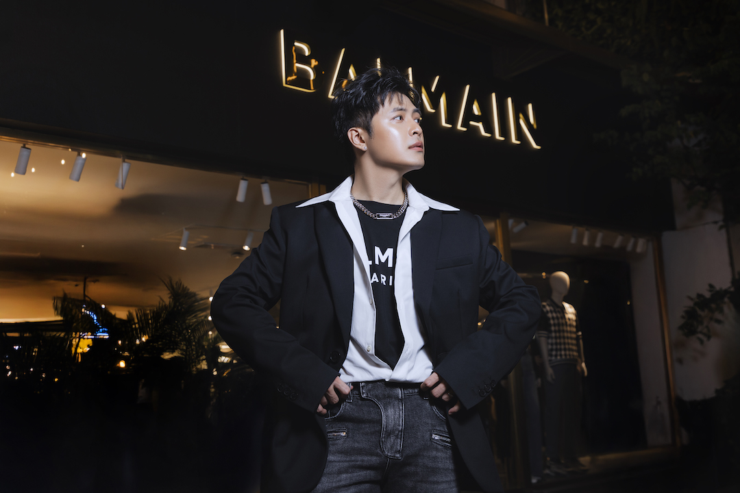 Balmain – Vẻ đẹp Parisian chạm ngõ Sài Gòn, chính thức hiện diện tại Việt Nam 8. Balmain Gin tuan kiet