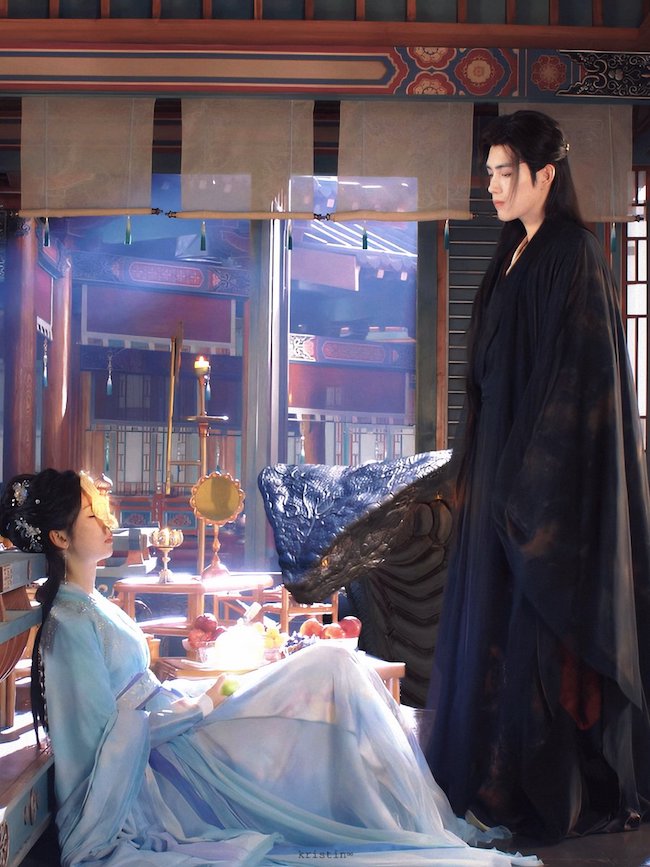 Trần Phi Vũ, Vương Ảnh Lộ bùng nổ ‘chemistry’ trong Hiến ngư hien-ngu-when-destiny-brings-the-demon-2