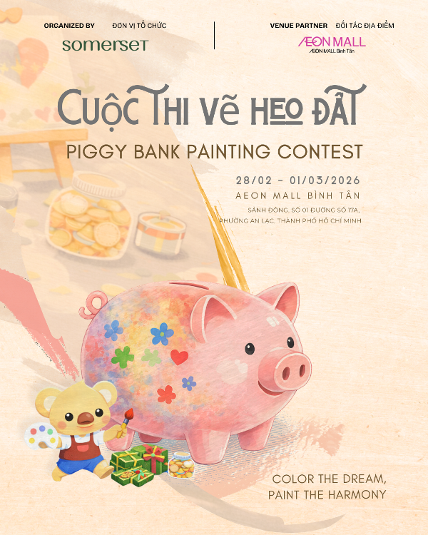 VẼ ƯỚC MƠ – HÒA SẮC MÀU HY VỌNG: CÙNG SOMERSET SẺ CHIA YÊU THƯƠNG, NHẬN NGAY CƠ HỘI NGHỈ DƯỠNG TẠI NƯỚC NGOÀI Somerset