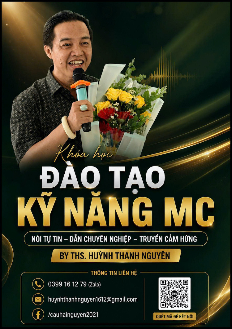 THS. HUỲNH THANH NGUYÊN MỞ LỚP ĐÀO TẠO KỸ NĂNG MC MC1
