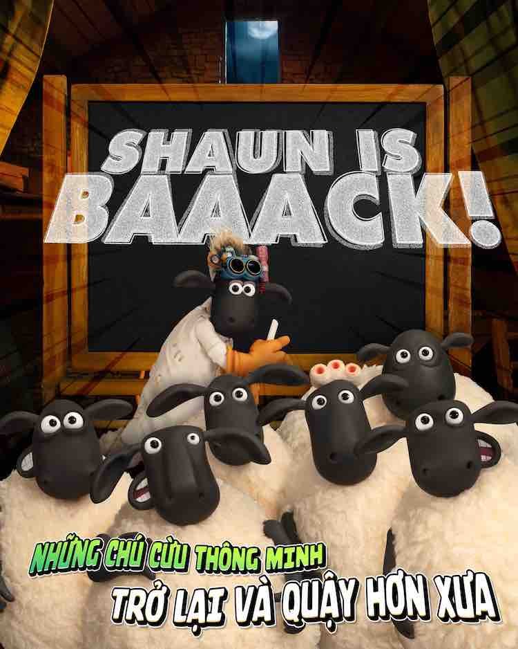 SHAUN THE SHEEP TÁI XUẤT SAU 7 NĂM VẮNG BÓNG Shaun-The-Sheep-01